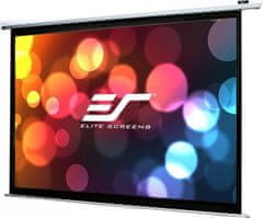 Elite Screens plátno elektrické motorové 85" (215,9 cm)/ 16:10/ 114,3 x 182,9 cm/ Gain 1,1/ case bílý