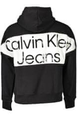 Calvin Klein  Perfektná Pánska Mikina Čierna Farba: čierna, Veľkosť: XL