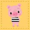 Pig Kid Facetowel, uterák na ruky 30x30 cm