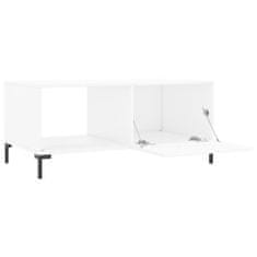 Vidaxl Konferenčný stolík biely 90x50x40 cm kompozitné drevo