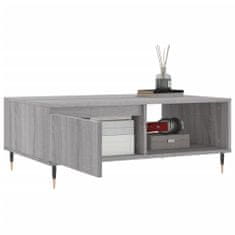 Vidaxl Konferenčný stolík sivý sonoma 90x60x35 cm kompozitné drevo
