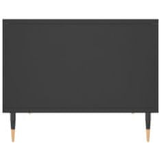 Vidaxl Konferenčný stolík čierny 60x50x40 cm kompozitné drevo