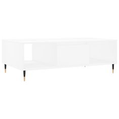 Vidaxl Konferenčný stolík biely 104x60x35 cm kompozitné drevo