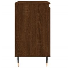 Petromila vidaXL Kúpeľňová skrinka hnedý dub 58x33x60cm kompozitné drevo