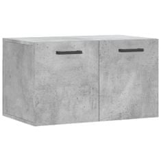 Vidaxl Nástenná skrinka, betónovo sivá 60x36,5x35 cm, kompozitné drevo
