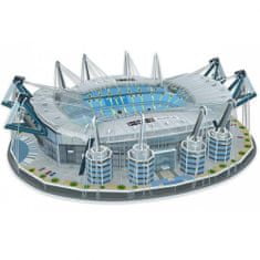 FAN SHOP SLOVAKIA 3D Puzzle Etihad Štadión Manchester City, papier, 132 dielikov, 44x39x9 cm