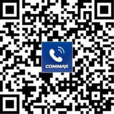 COMMAX CDV-1004QT - verze 230Vac - Videotelefon 10", HD/CVBS, dotyk, paměť, mobilní aplikace