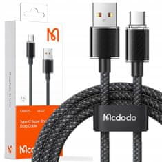 Mcdodo Kábel USB-C, Výkonný, Superrýchly, Mcdodo, 100W, 1,2M, čierny CA-3650