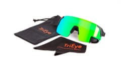 TriEye Okuliare so spätným zrkadlom View Sport Revo Blue Dual, Medium