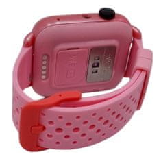 Klarion Detské ružové 4G smart hodinky KLT3-2023