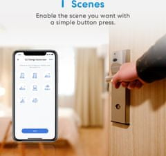 Smart Wi-Fi Wall Switch 2 way Touch Button (0255000032)