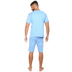 Foltýn Pánske pyžamo nadrozmer modré (FPKN13) - veľkosť XXXL
