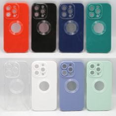 SEFIS Soft kryt iPhone 14 Pro - Farba : Tmavo modrá