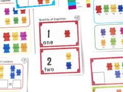 KIK Montessori hra - Spočítaj medvedíky - 44 dielov KX6260