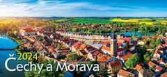 Kalendár 2024 Čechy a Morava, stolný