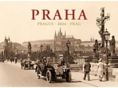 Kalendár 2024 Praha - Prague - Prag - nástenný
