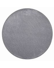 Vopi Kusový koberec Apollo Soft sivý kruh 60x60 (priemer) kruh
