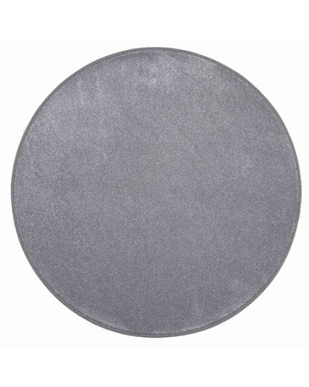 Vopi Kusový koberec Apollo Soft sivý kruh