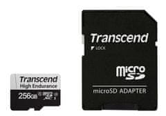 Transcend 256GB microSDXC 350V UHS-I U1 (Class 10) High Endurance pamäťová karta, 95MB/s R, 40MB/s W