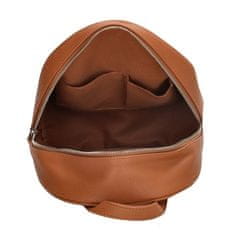 Beagles Hnedý elegantný kožený ruksak „Remaster“