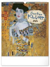 Kalendár 2024 nástenný: Gustav Klimt, 30 × 34 cm