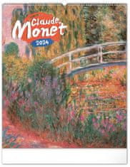 Kalendár 2024 nástenný: Claude Monet, 48 × 56 cm