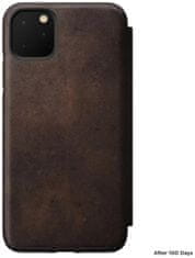 Nomad Púzdro Nomad Folio Leather case, brown -iPhone 11 Pro Max (NM21YR0000)