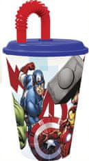 Stor Avengers Heroic Squad Cup so slamkou 430 ml