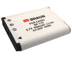 BRAUN Batéria CASIO NP-110 (BDP-CNP110, 800 mAh)