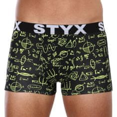 Styx 5PACK pánske boxerky art športová guma viacfarebné (5G1269124) - veľkosť S