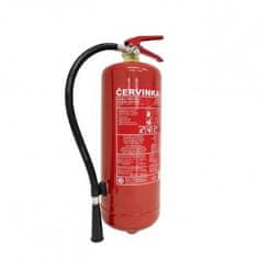 Červinka Akčný set hasiaci prístroj práškový 6 kg P6 Če 2 + detektor dymu s alarmom KIDDE 29HD
