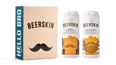 Beerskin cosmetics Mr. Dandruff Fighting & Boost and relax Fighting šampón a sprchový gél - Darčekový set, 880ml 