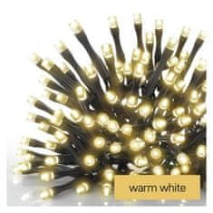 EMOS D4FW01 LED vianočná reťaz, 2,8 m, 3x AA, vonkajšia aj vnútorná, teplá biela 1550040006