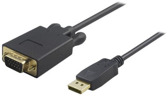 PremiumCord DisplayPort na VGA kábel 2m M/M