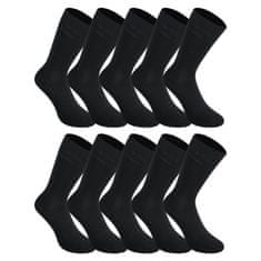 Styx 10PACK ponožky vysoké bambusové čierne (10HB960) - veľkosť L