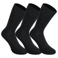 Styx 3PACK ponožky vysoké bambusové čierne (3HB960) - veľkosť S