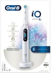Oral-B iO saries 8 White Alabaster elektrický zubní kartáček