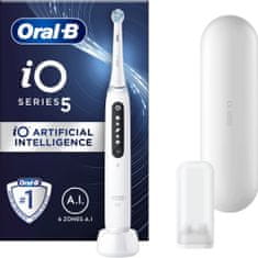 Oral-B iO saries 5 Quite White elektrický zubní kartáček