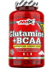 Amix Nutrition Glutamine + BCAA 360 kapsúl