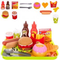 Iso Trade ISO Plastový Fast food set pre deti
