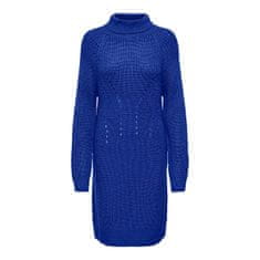 Jacqueline de Yong Dámske šaty JDYNEW Relaxed Fit 15300295 Dazzling Blue (Veľkosť L)