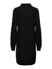Jacqueline de Yong Dámske šaty JDYNEW Relaxed Fit 15300295 Black (Veľkosť L)