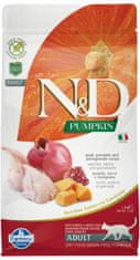 N&D PUMPKIN Cat GF Quail & Pomegranate Adult 1,5 kg