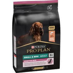 Purina Pre Plan Dog Adult Small&Mini Sensitive Skin losos 3 kg