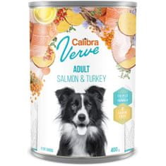 Calibra Dog Verve konz. GF Adult Salmon & Turkey 400 g