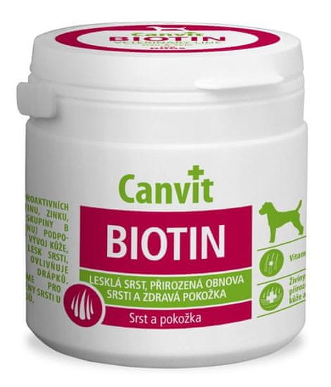 Canvit Biotin pes ochutený 230 g