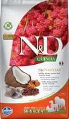 N&D QUINOA Dog GF Skin & Coat, Herring & Coconut Adult All Breeds 2,5 kg