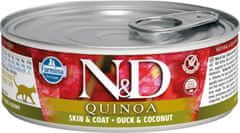 N&D N & D CAT quinoa Adult Duck & Coconut 80g