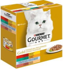 Purina Gourmet Gold cat konz.-Mix Multipack 8 x 85 g