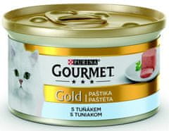 Purina Gourmet Gold konz. mačka pastu. tuniak 85g